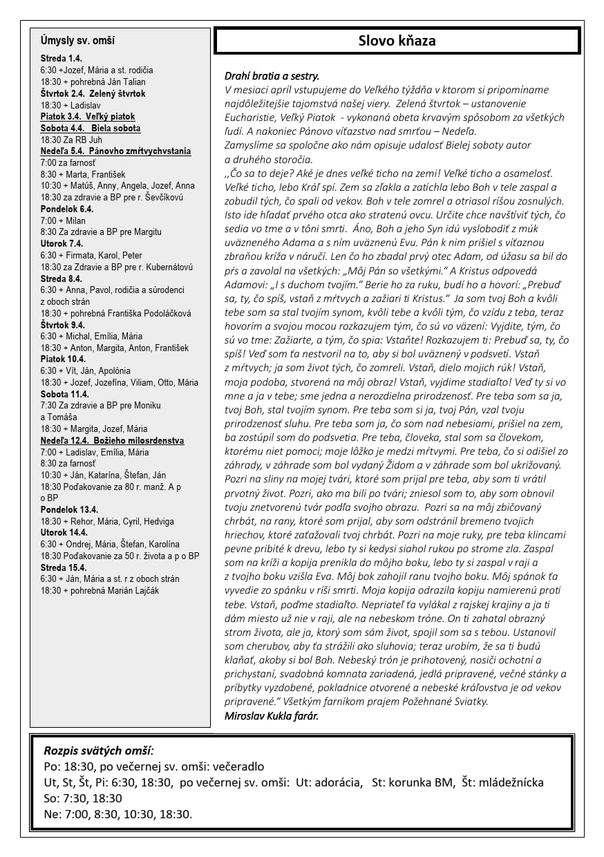 Farské listy 4/2026